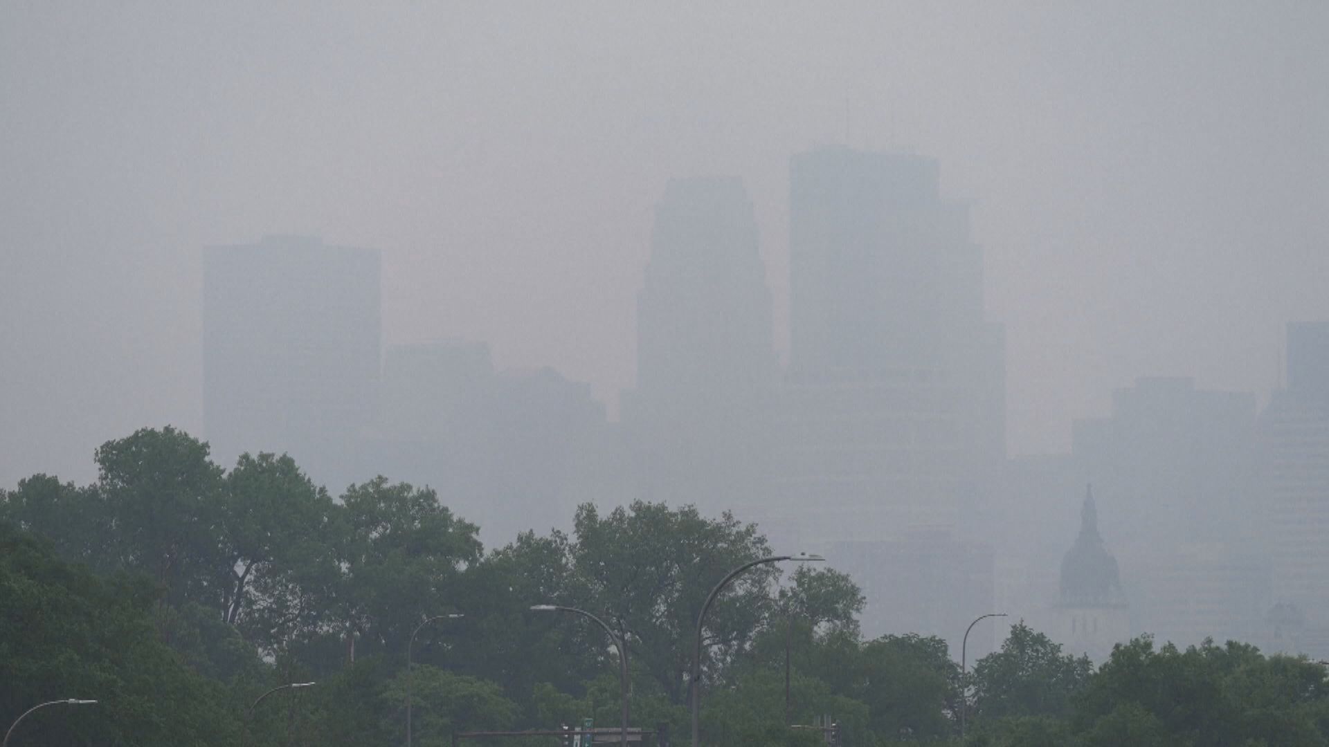 加拿大山火持續　濃煙跨越太平洋飄到歐洲