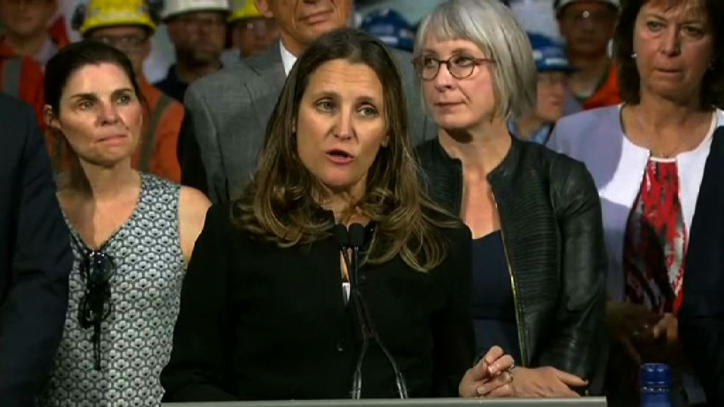 加拿大宣布向美國貨物開徵關稅