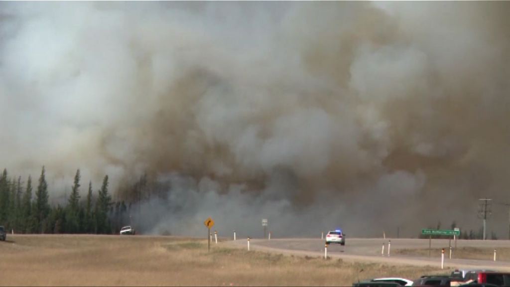 加拿大山火　最少兩人疏散期間死亡
