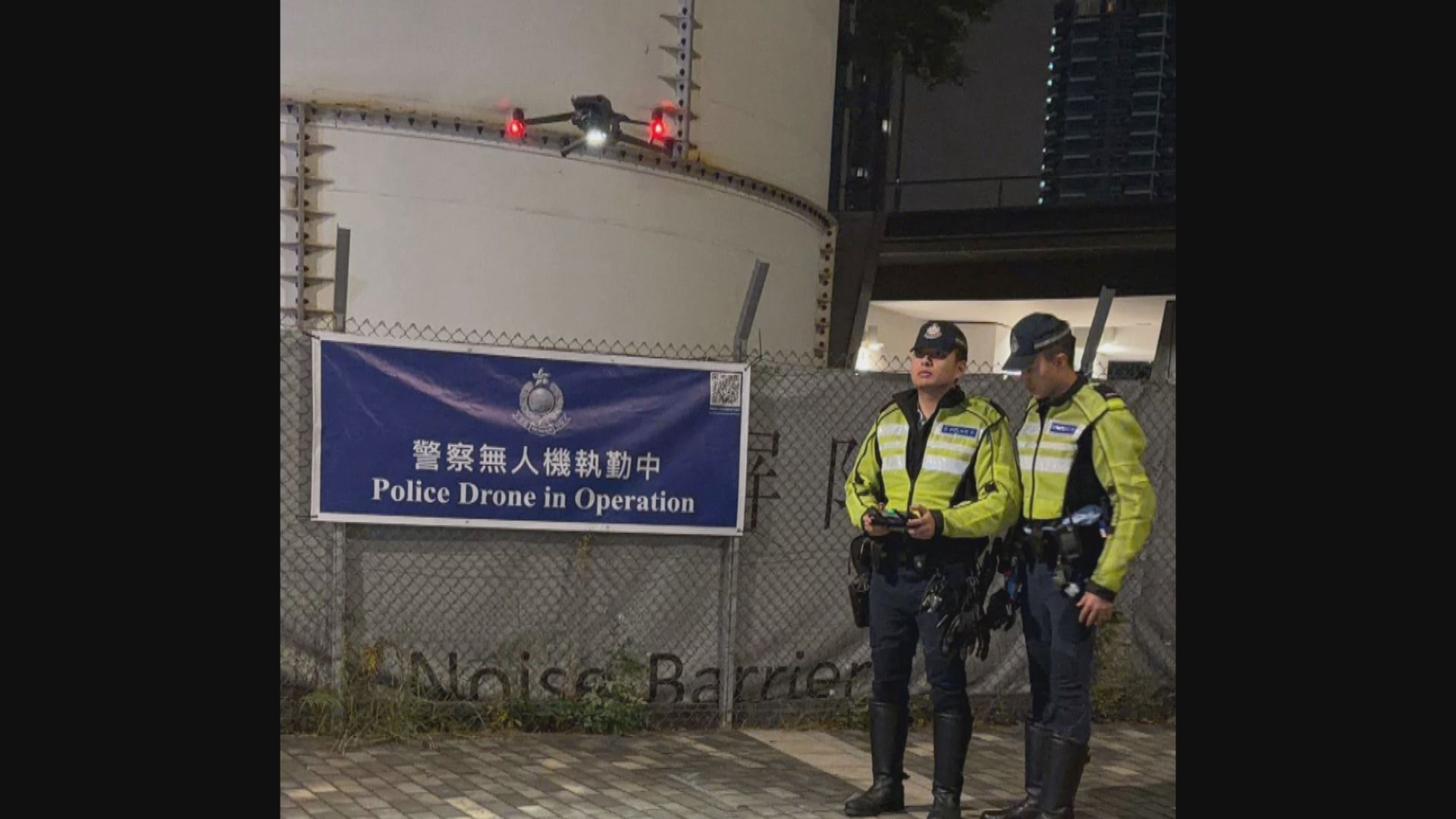 警方出動無人機　啟德郵輪碼頭打擊非法改裝及賽車扣查10車