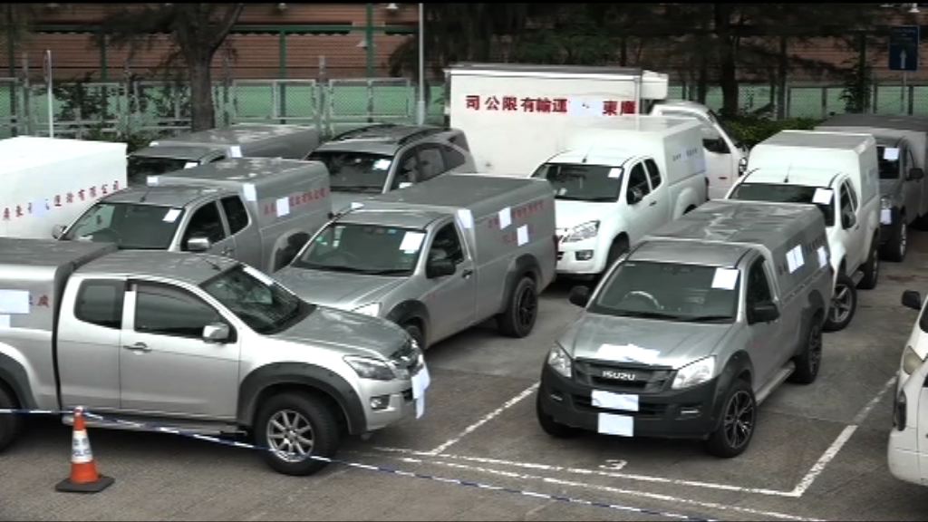 警方扣留19輛懷疑非法改裝汽車