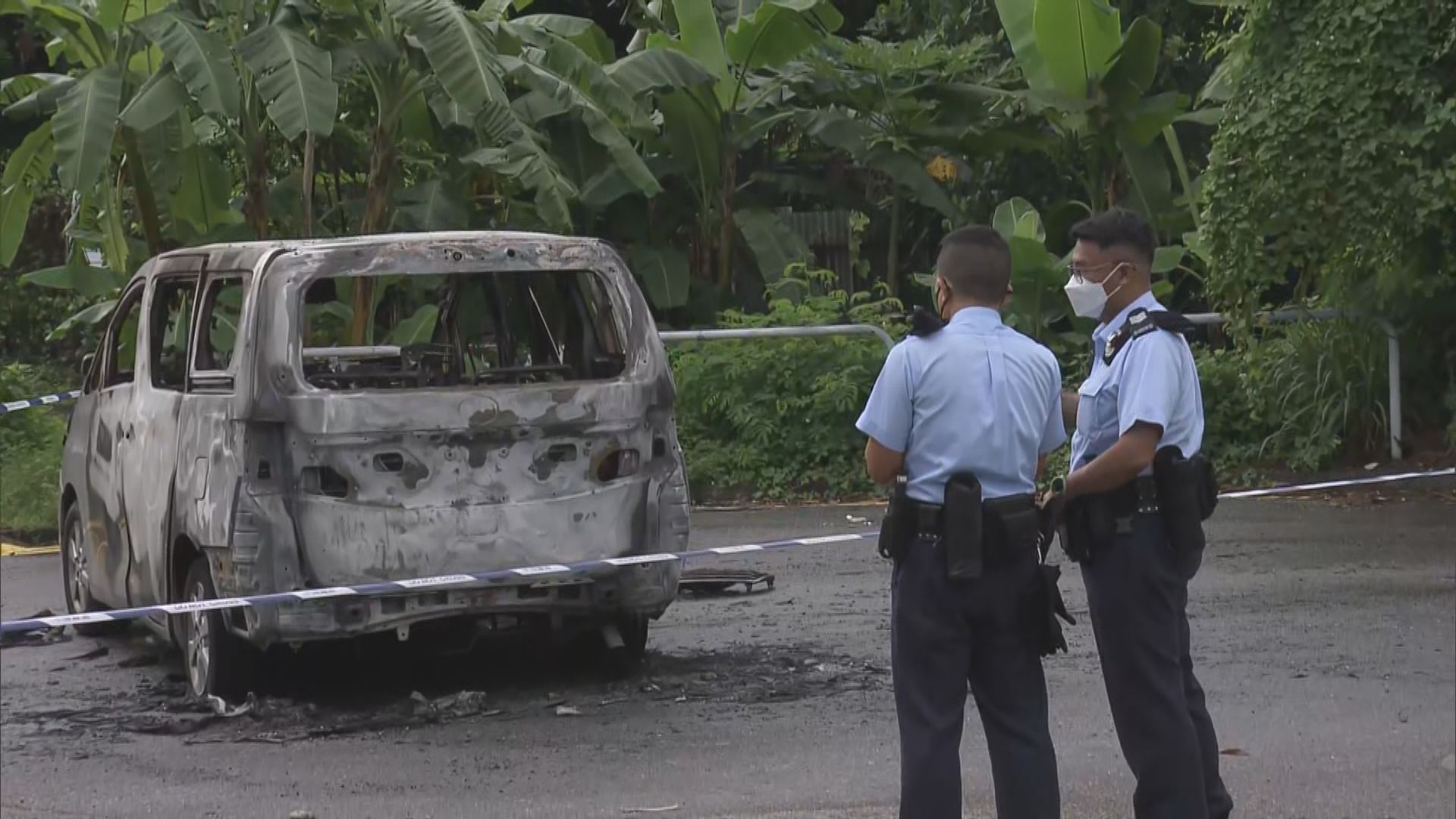 八鄉七人車縱火案疑涉中環開槍案