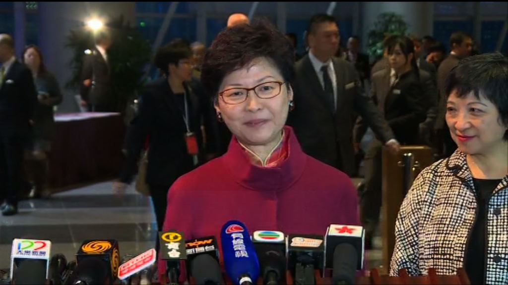 林鄭月娥：曾俊華參選讓選舉更明朗化