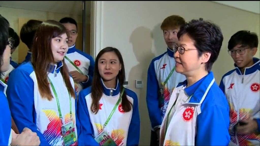 林鄭：政府重視運動員退役後安排