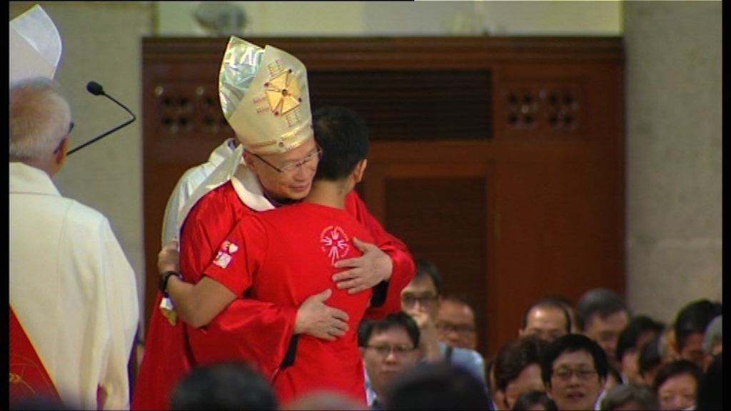 楊鳴章主持履任祈福彌撒