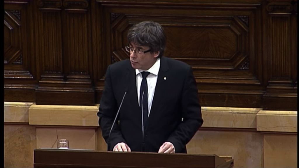 加泰羅尼亞推遲宣布獨立　歐元見逾1周高位