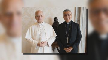 周守仁晤良十四世　引述教宗將延續方濟各對華方向