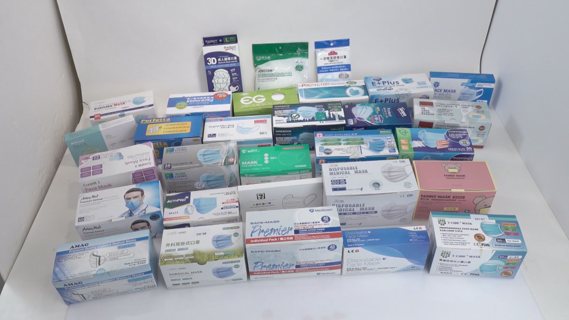 【附免費報告連結】30款口罩絕大部分細菌及顆粒過濾效率達95%以上