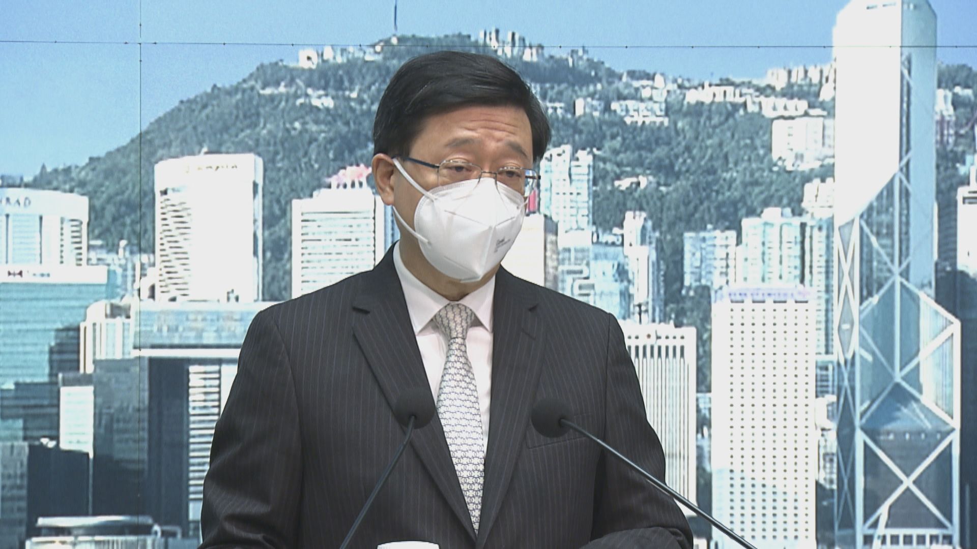 被問有否與美駐港領事會面　李家超：歡迎交流活動