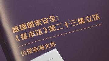 政府向外國領事等講解23條 林定國：沒聽到有人不支持立法