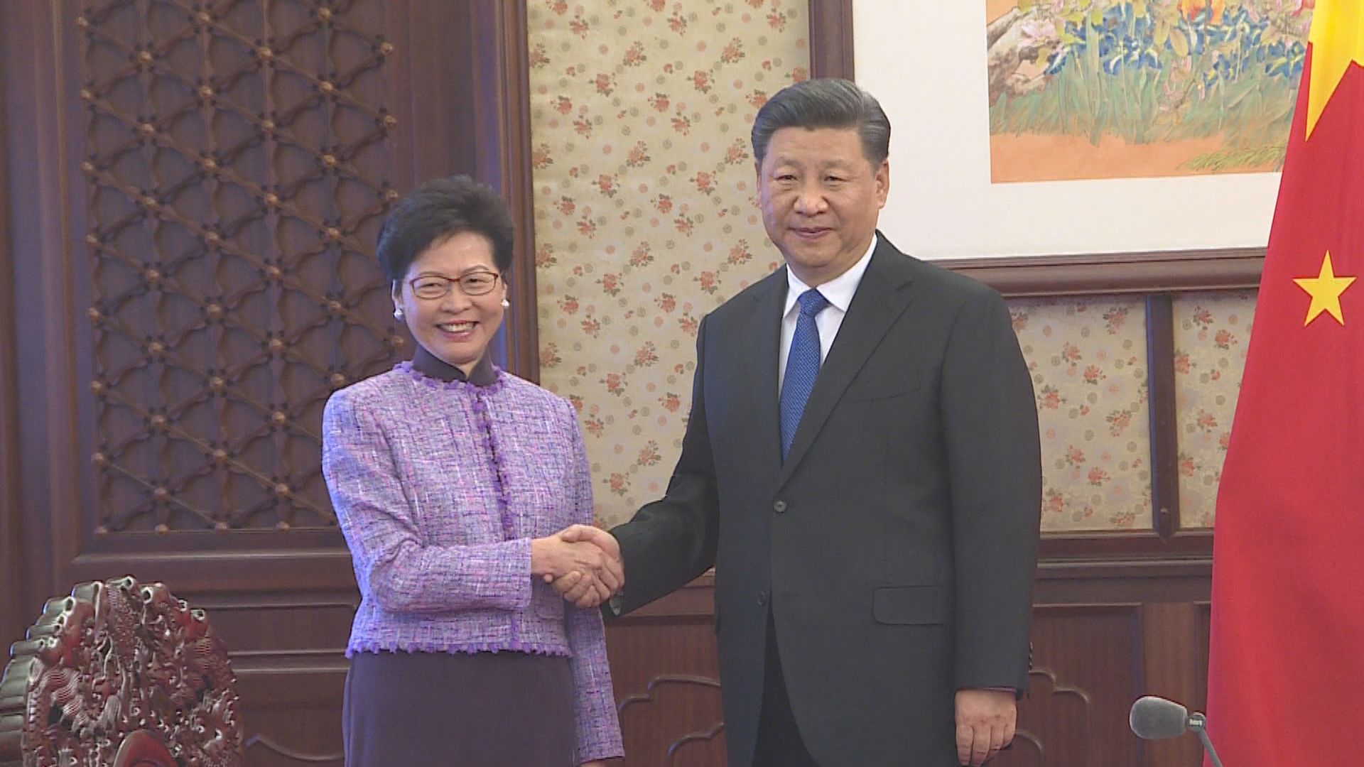 林鄭月娥周六起到北京述職