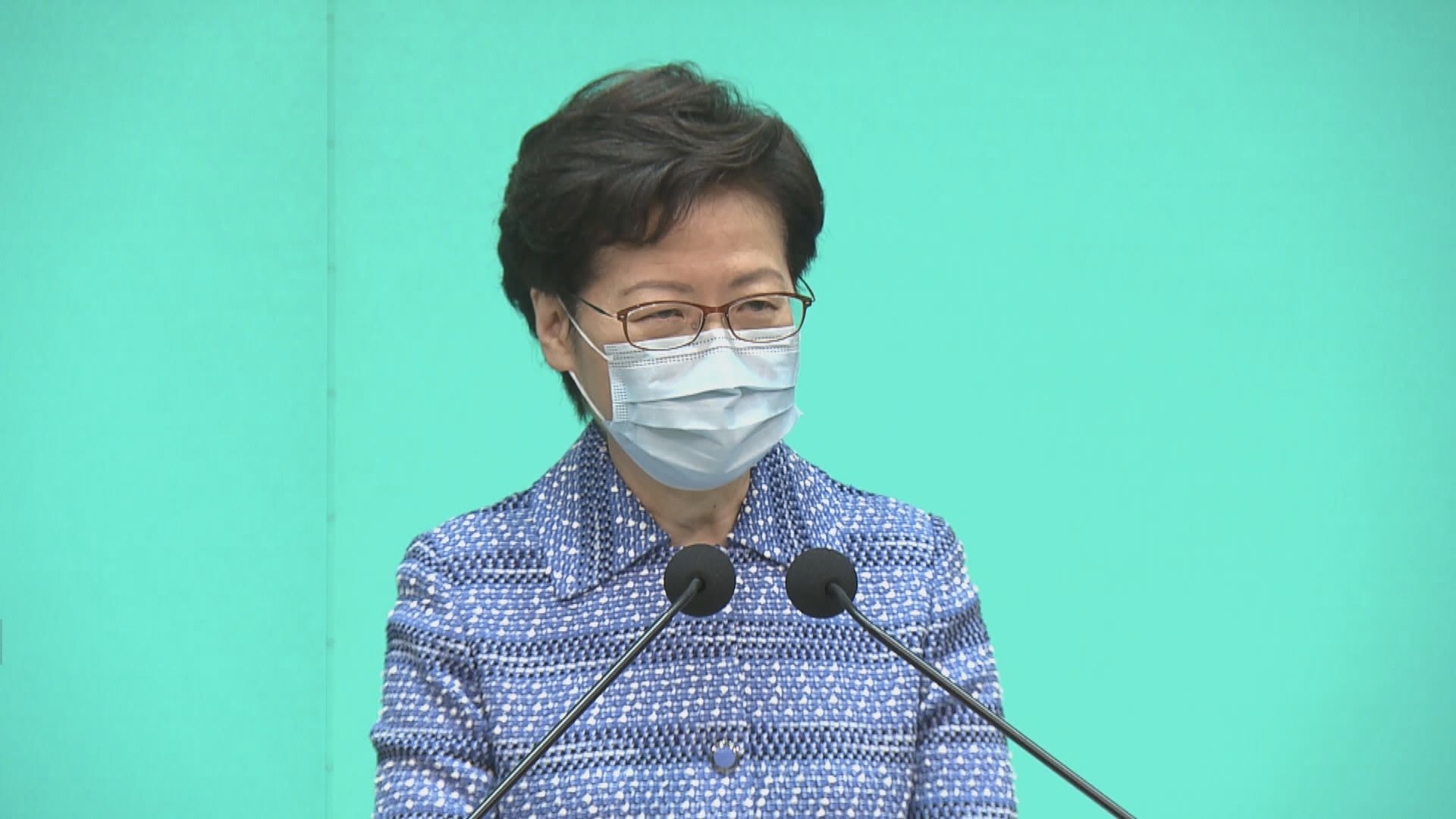 林鄭月娥：港區國安法是重回一國兩制軌道重要舉措