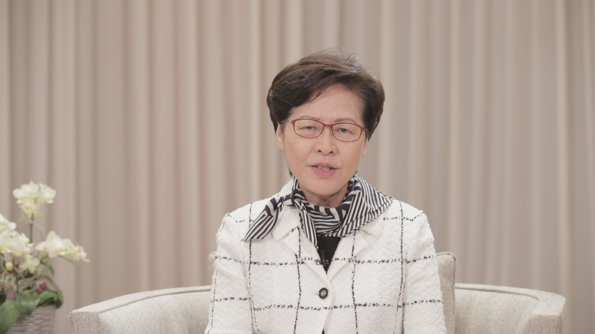 林鄭月娥：港區國安法勢在必行　不容有失