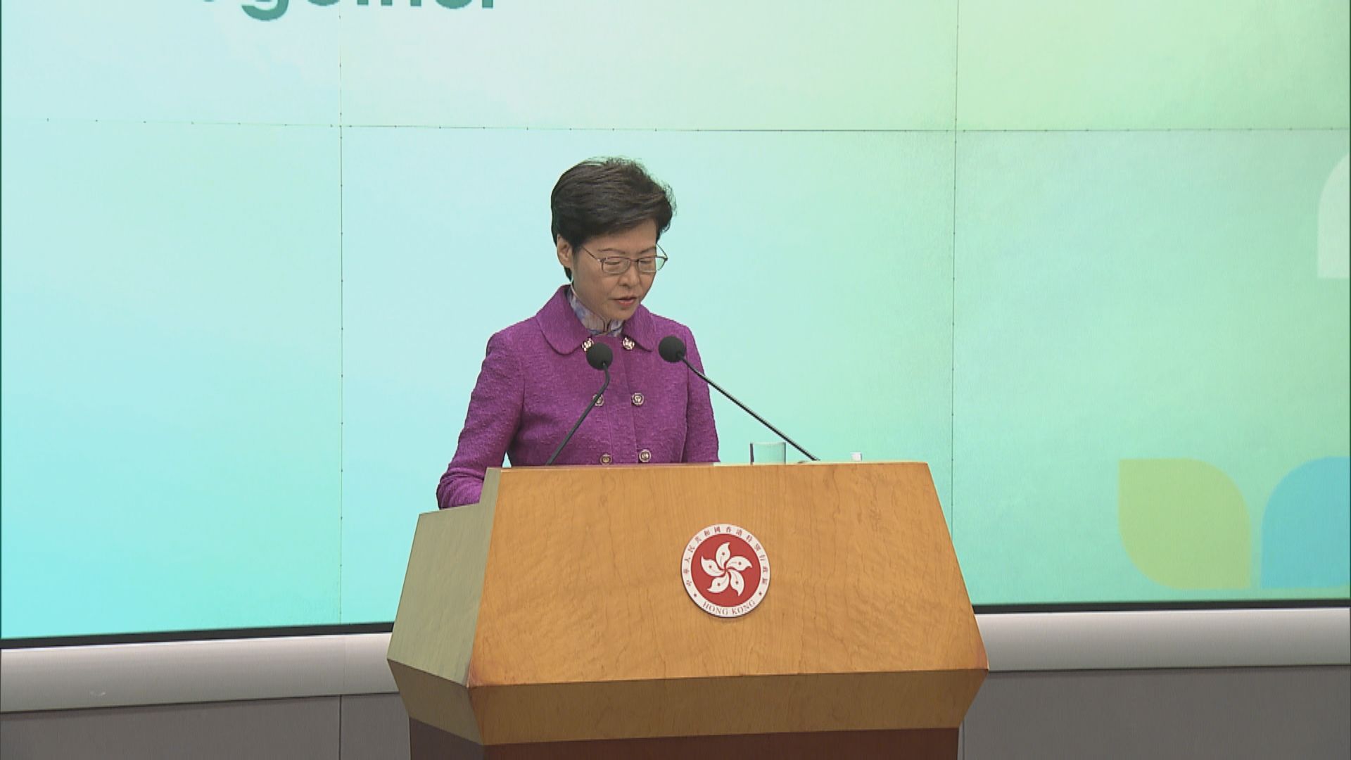 林鄭月娥：仍然歡迎不同政治立場人士參選