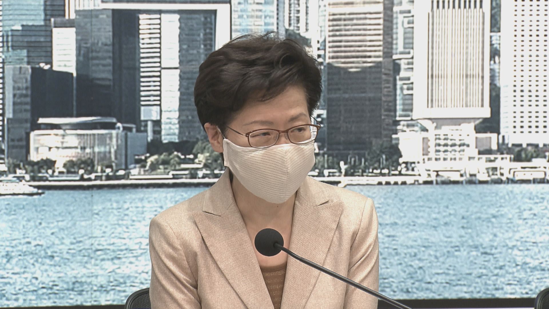 林鄭：立法會選舉嚴肅　暫無改動