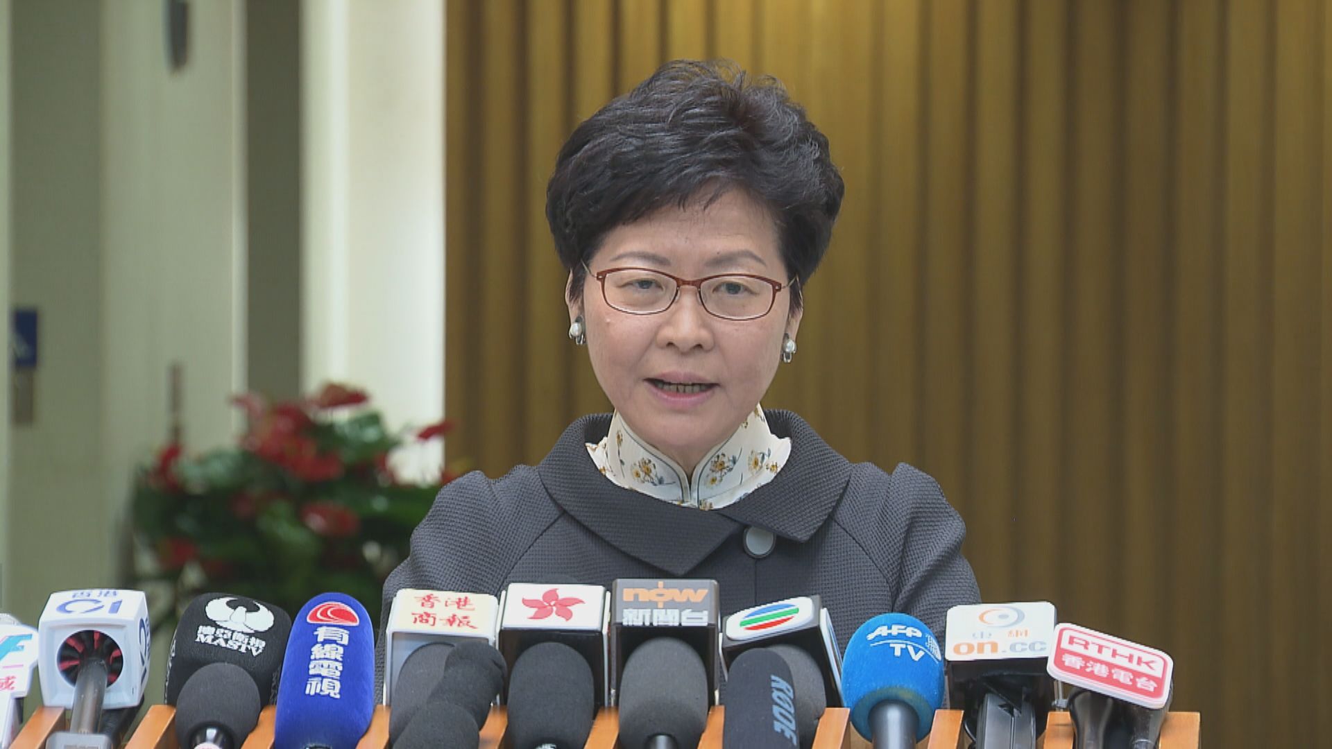 林鄭拒評馬凱簽證事件　指港府不容忍港獨