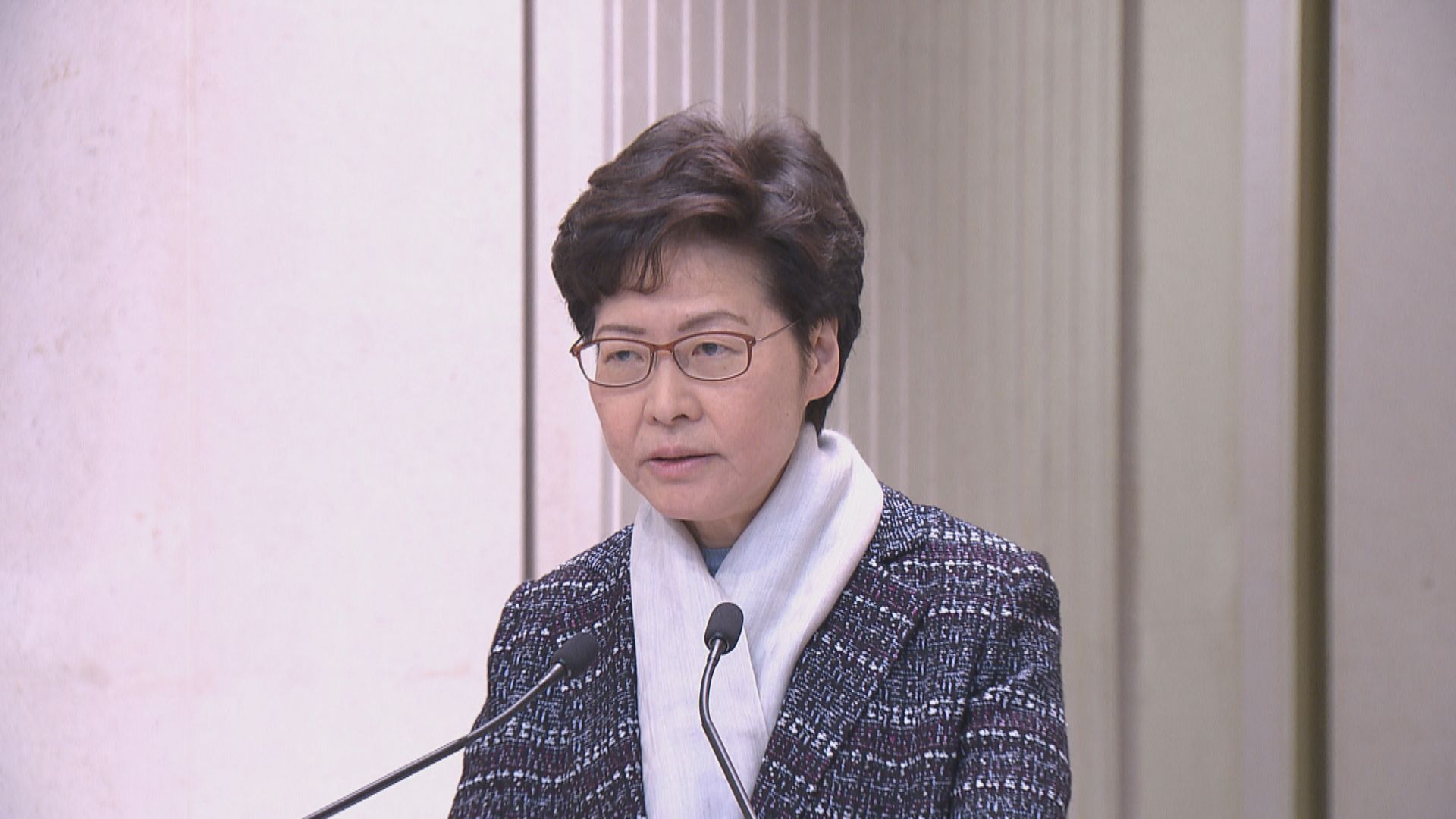 林鄭月娥：罷工影響緊急服務　情況令人擔心