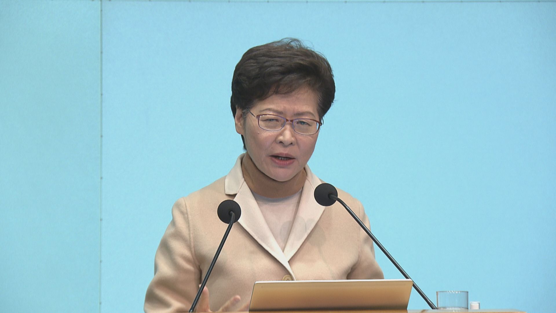 被問到是否爭取連任　林鄭月娥：距特首選舉提名期仍有一段時間