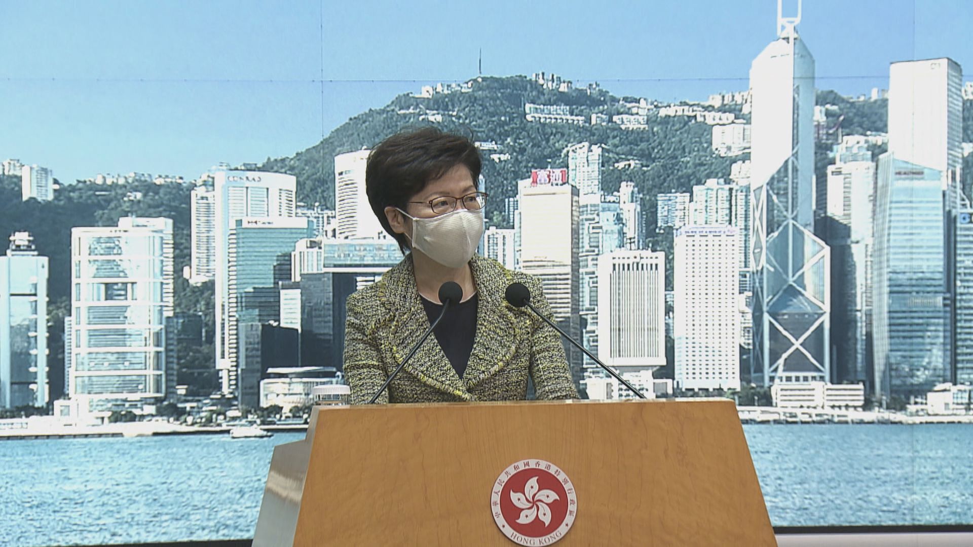 林鄭：被扣港人涉逾越邊境　應由內地處理