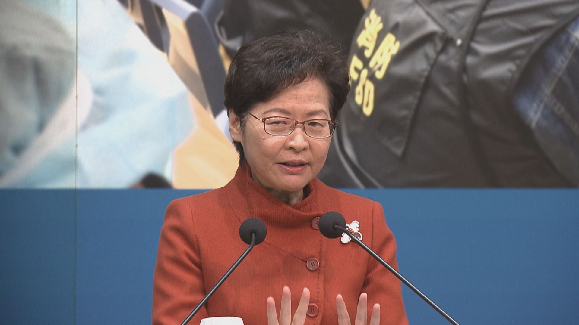 解釋與李家超提及官員分工差異　林鄭：當時他只能籠統告訴大家