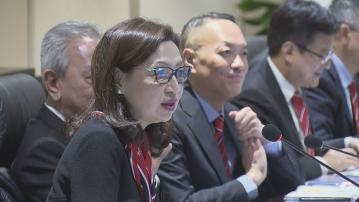 王沛詩現身監警會會議 無回應與港大校長張翔有何衝突