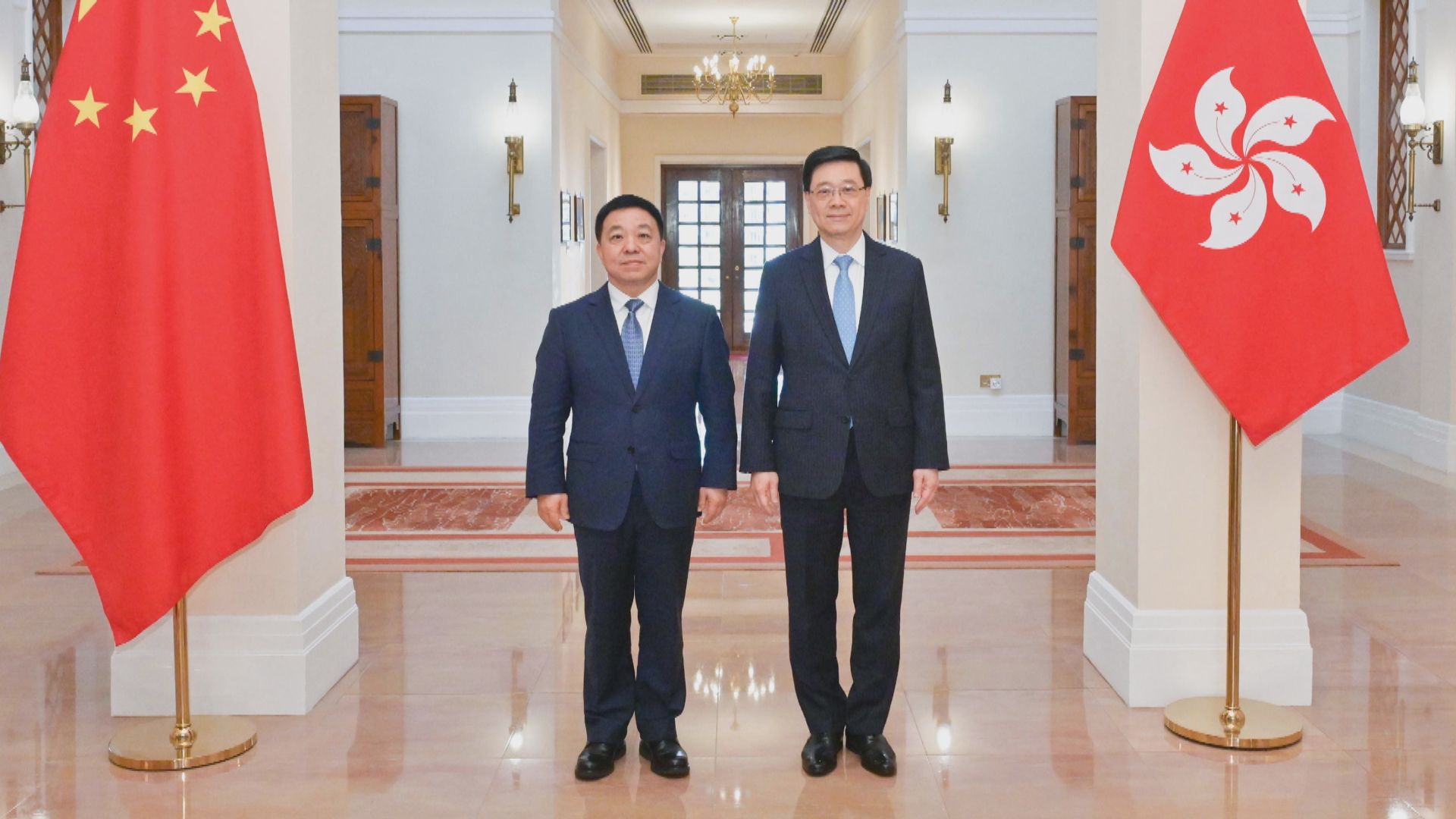 李家超與江西省長葉建春會面　就加強合作交流意見