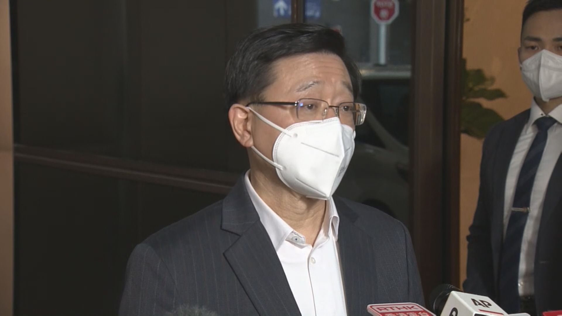 李家超指相信中央很快就港區國安法釋法作決定