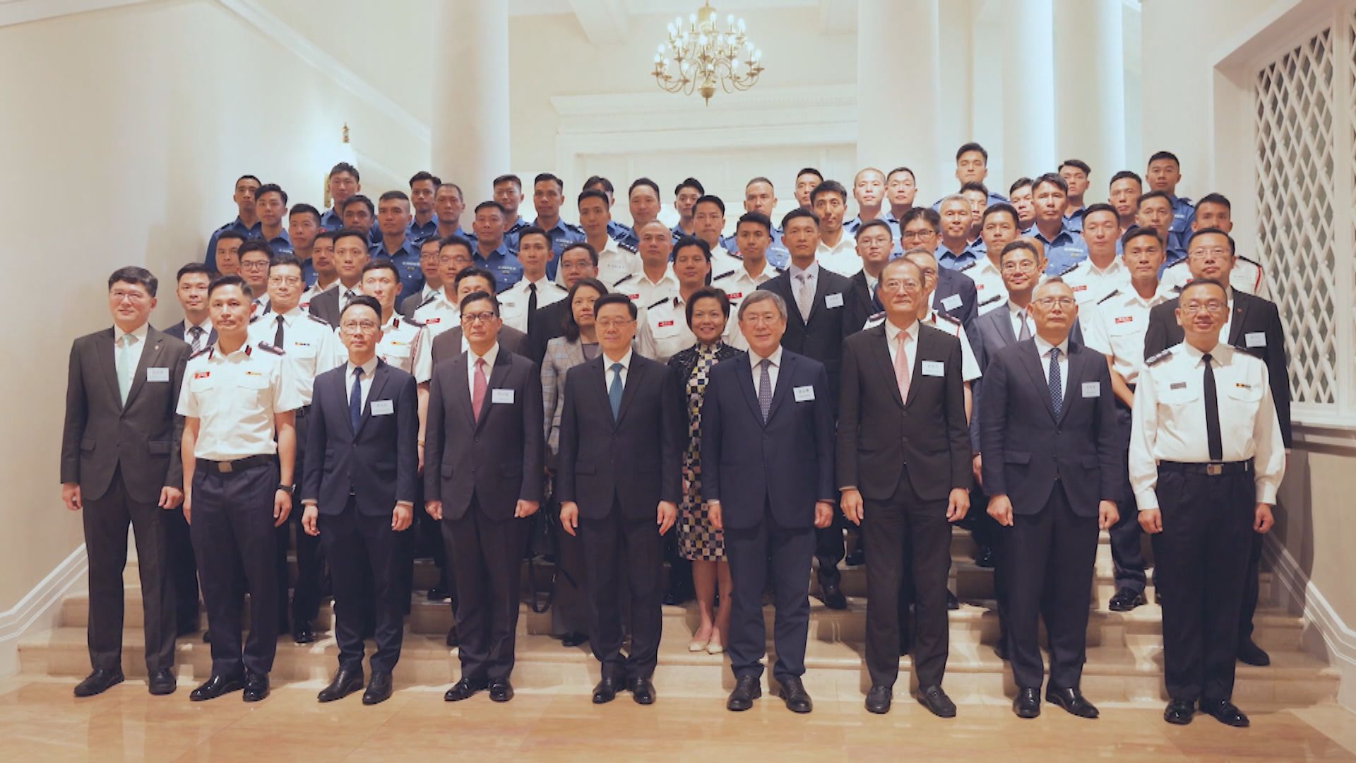 李家超宴請緬甸地震特區救援隊