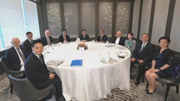 李家超與新一屆特首顧問團一連三日舉行會議