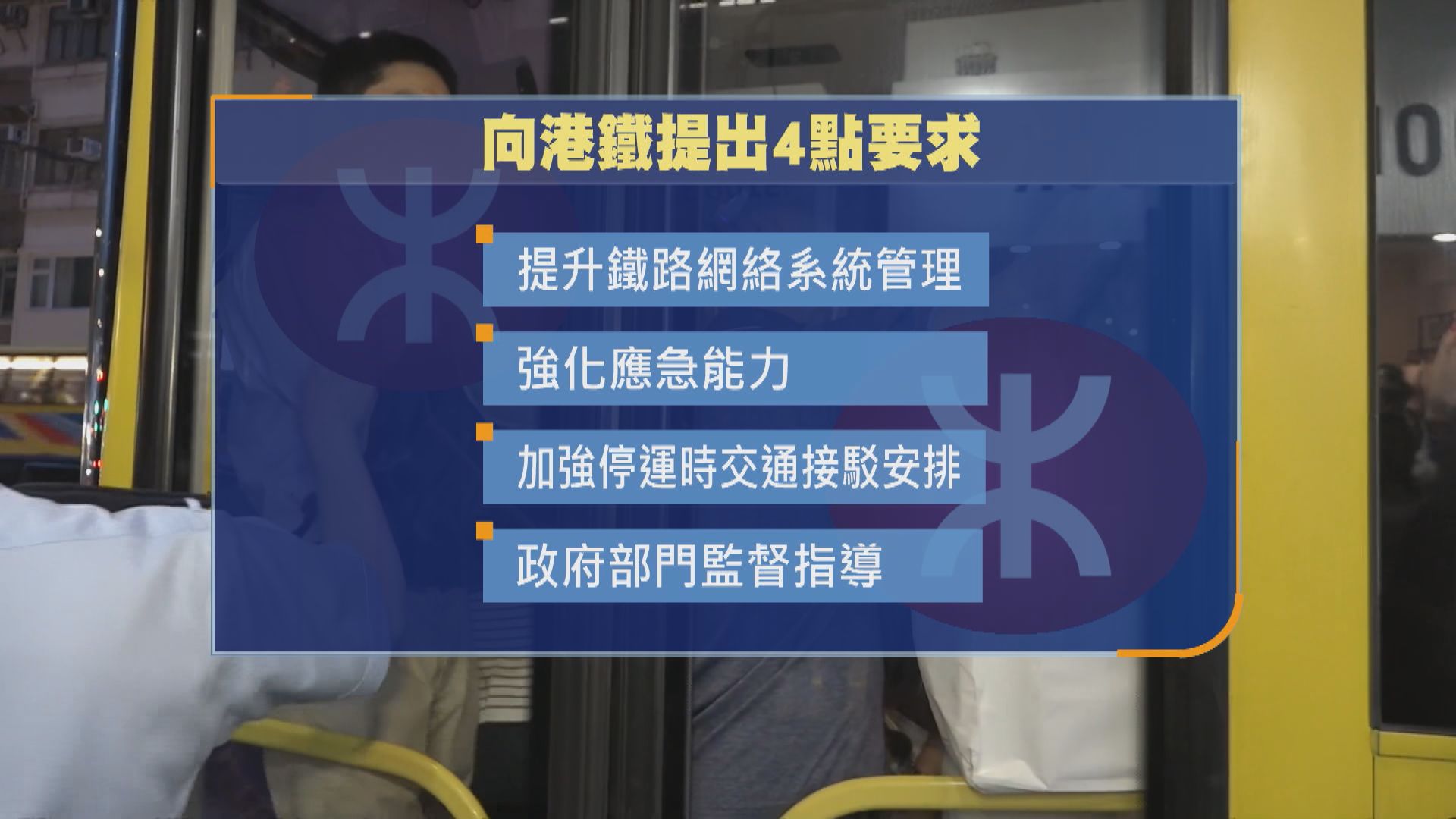 李家超指將軍澳綫事故反映港鐵應變不足　工會稱現時港鐵應變組非工程部門負責