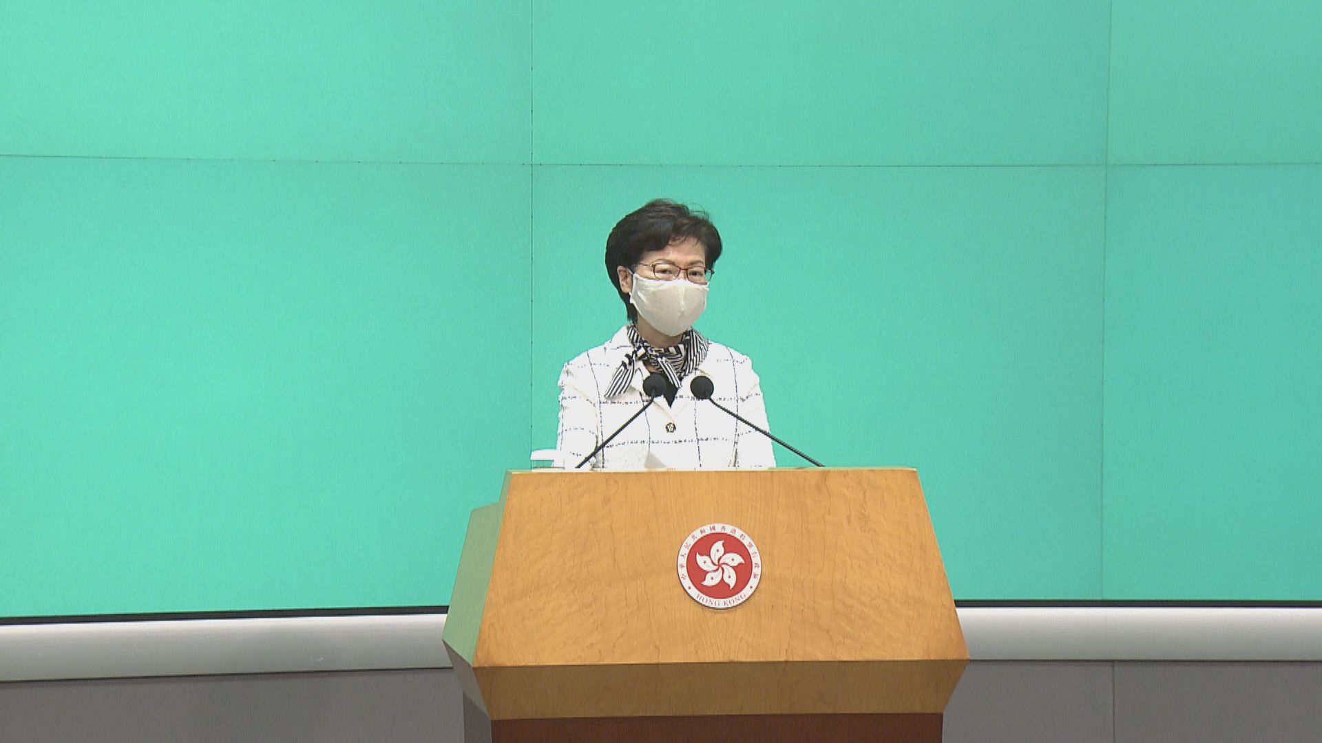 林鄭月娥：人大制定港區國安法是合憲合法合情合理