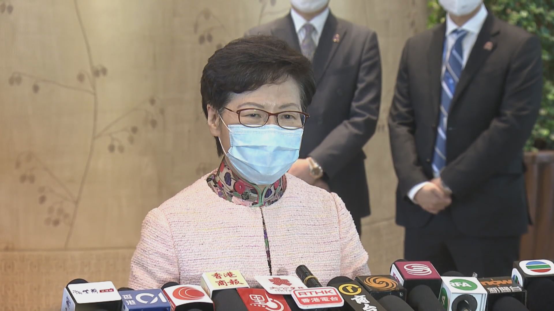 林鄭月娥︰夏寶龍稱港區國安法有立竿見影效果