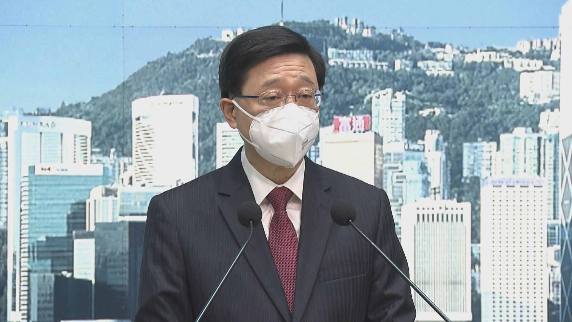 行會復會　李家超關注疫情升溫指「0+7」須視乎疫情發展