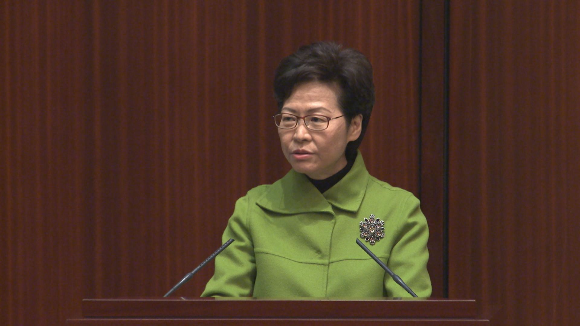 林鄭︰港台兩年七宗投訴難以接受極需改善