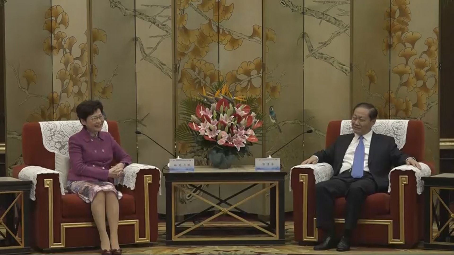 林鄭訪四川　稱社會動亂傷害內地感情對港產生負面看法