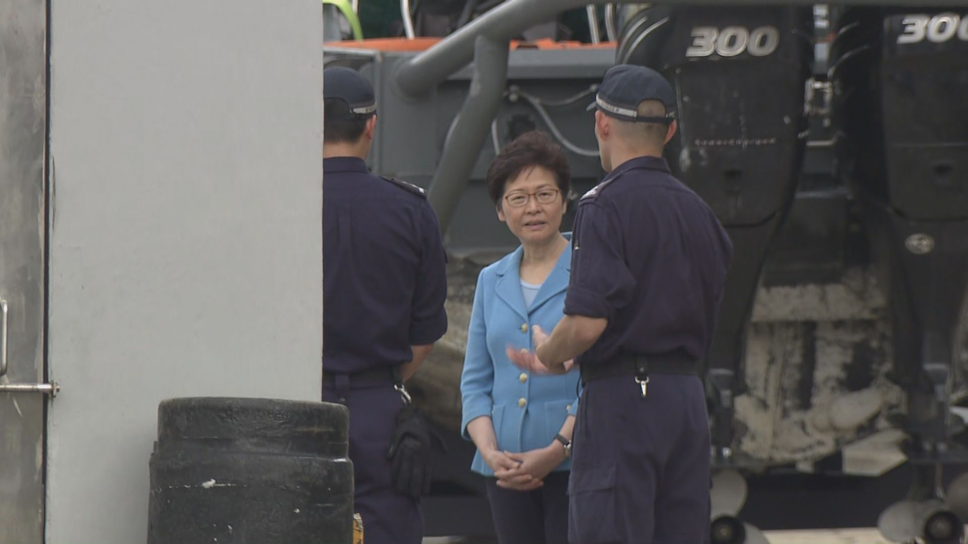 林鄭月娥：會要求各部門動用資源復修及處理