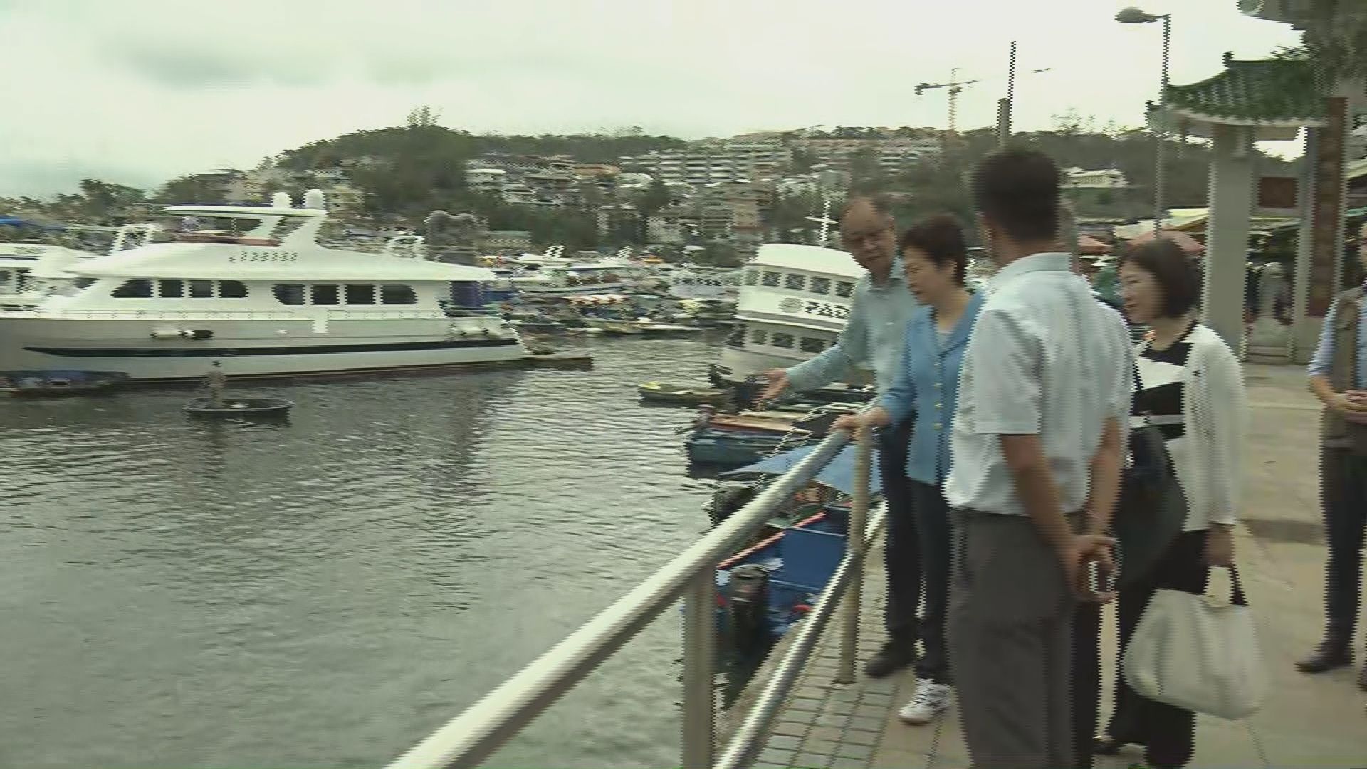 西貢碼頭一帶垃圾比之前減少