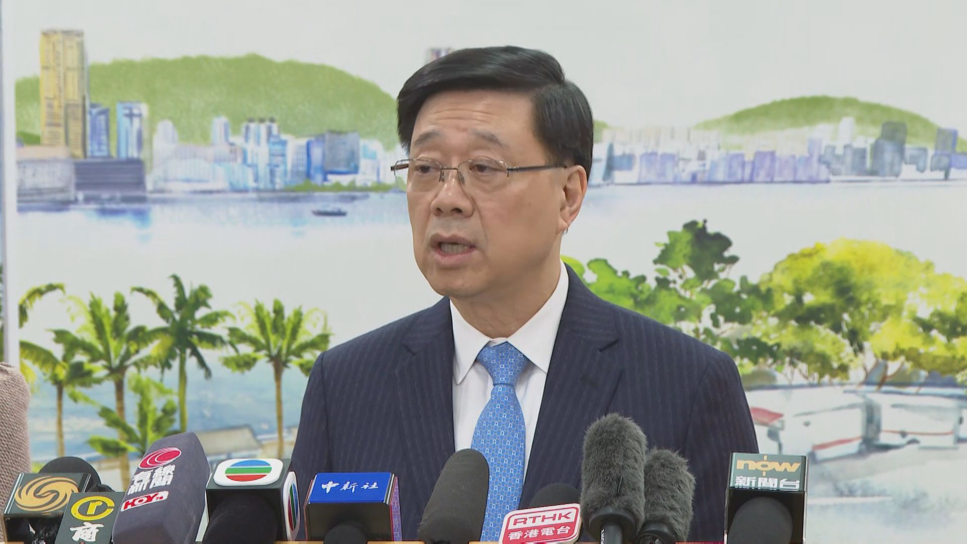 李家超有向習近平提及本港面臨財赤　3至5年處理好