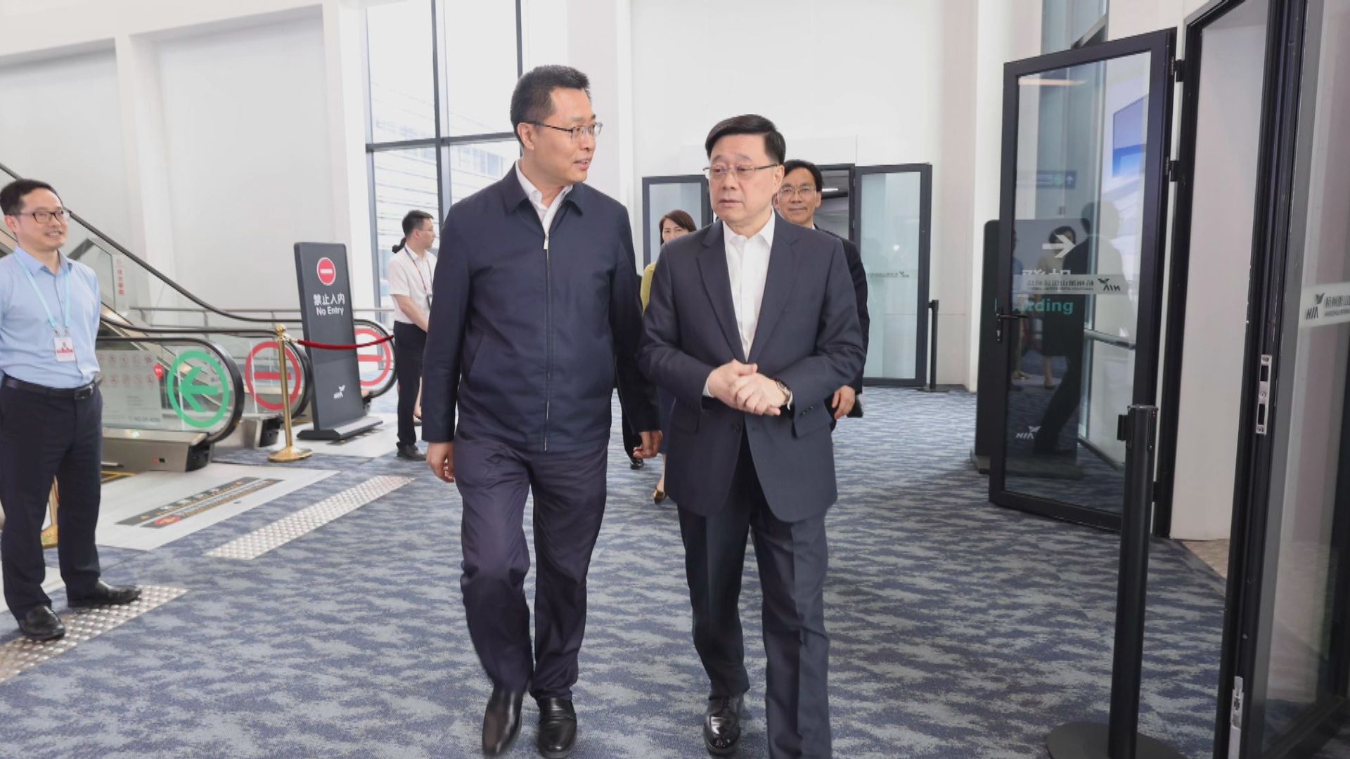 行政長官李家超率團訪問浙江四日