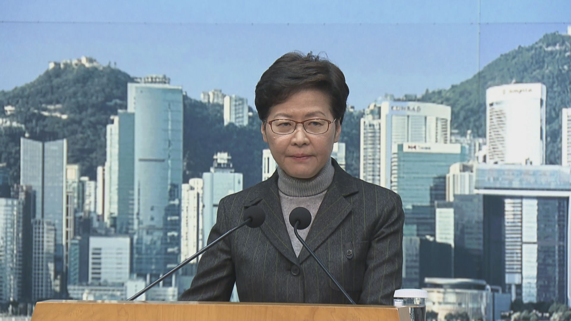 林鄭：徐英偉無用安心出行　敏感度不足　已接受其請辭