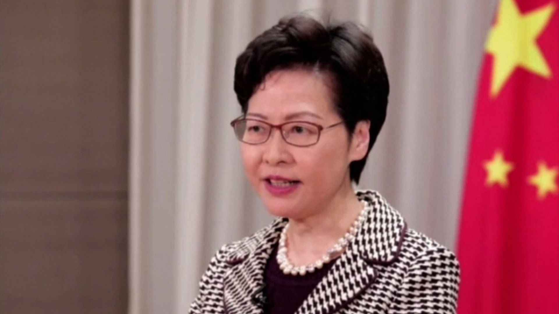 林鄭：國安法保障人權　外國反對乃雙重標準