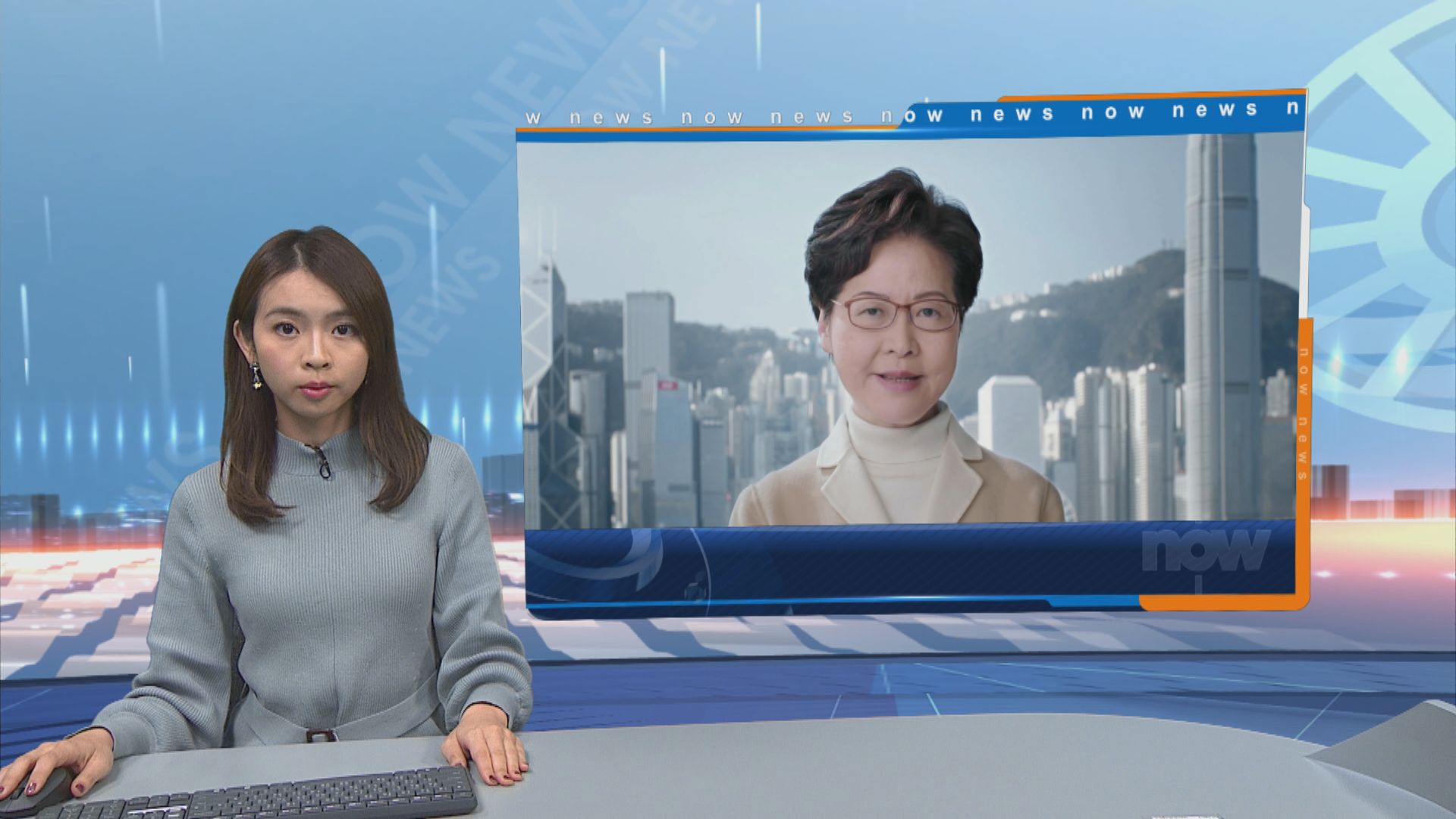 林鄭拍片回顧2019　稱帶香港走出困局責無旁貸