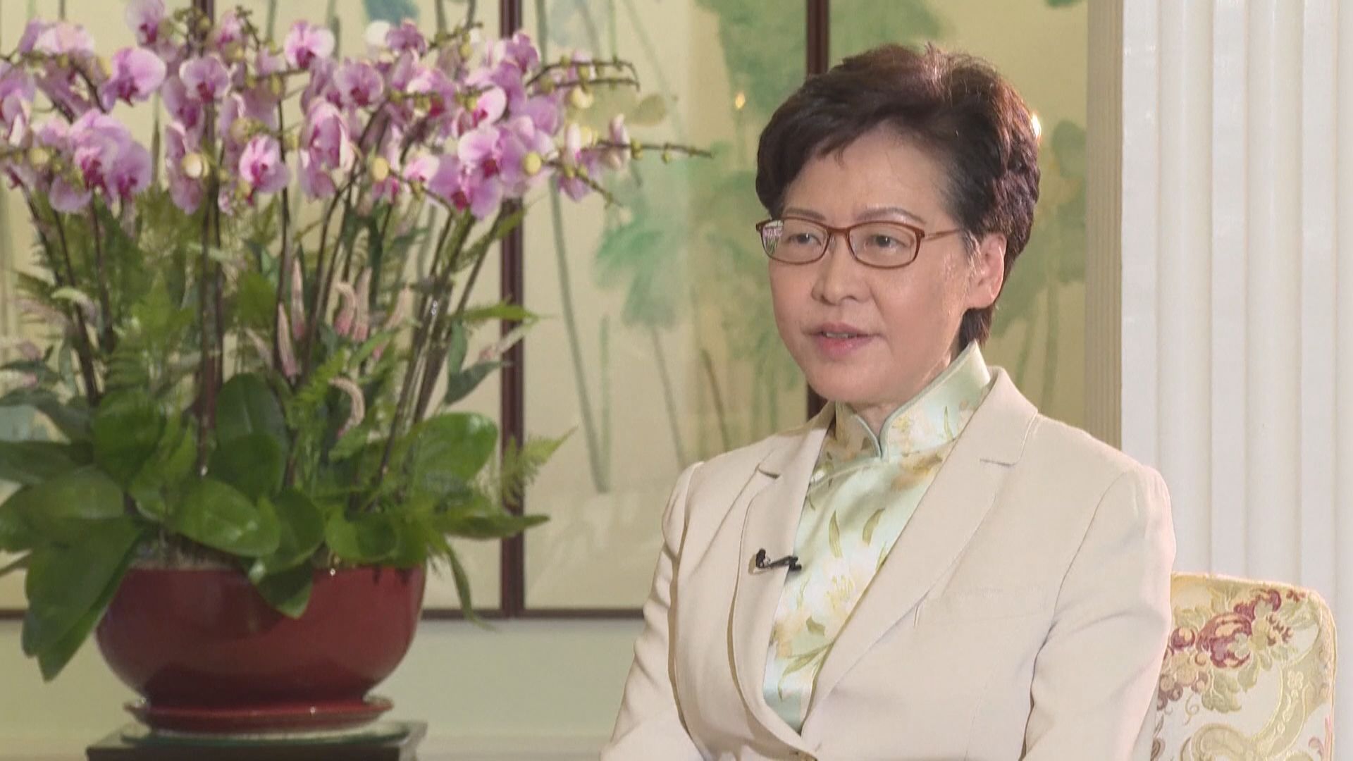 林鄭月娥︰絕大部分港人感謝中央支持香港抗疫