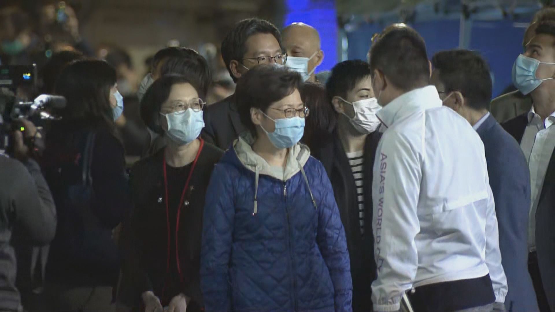 謝偉俊︰封區零確診食詐糊　林鄭︰是好指標