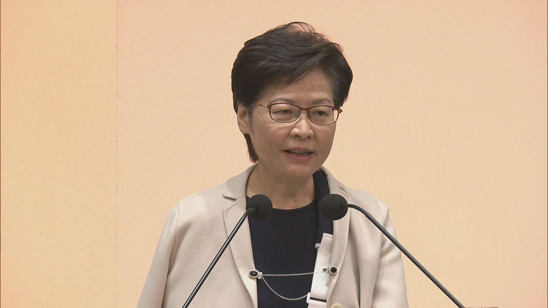 林鄭月娥：熔斷機制為通關核心問題　需繼續與內地磋商