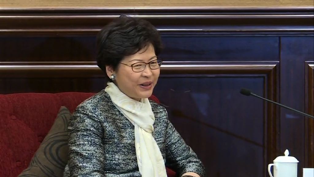林鄭：深圳有不少創科企業可與本港優勢互補