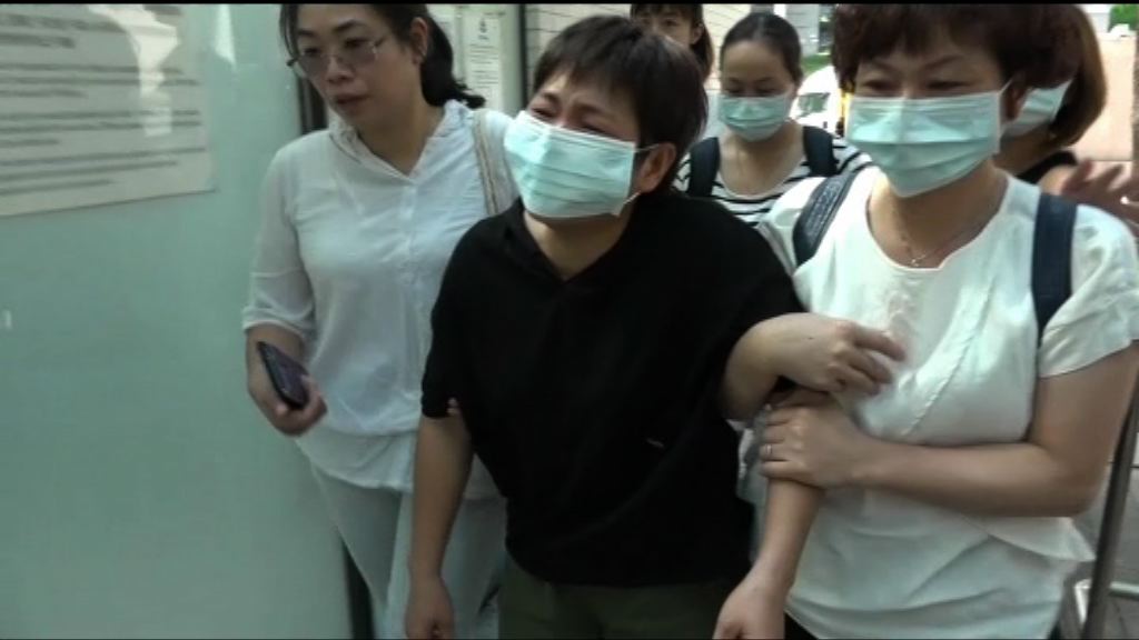 紅磡工業意外死者親屬認屍