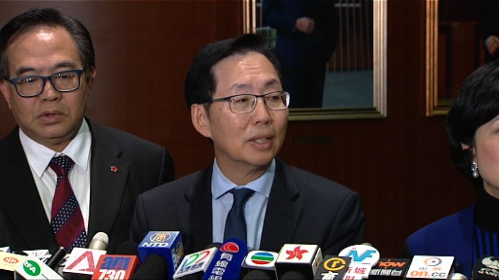 陳健波：會與民主派研究壓縮審議時間