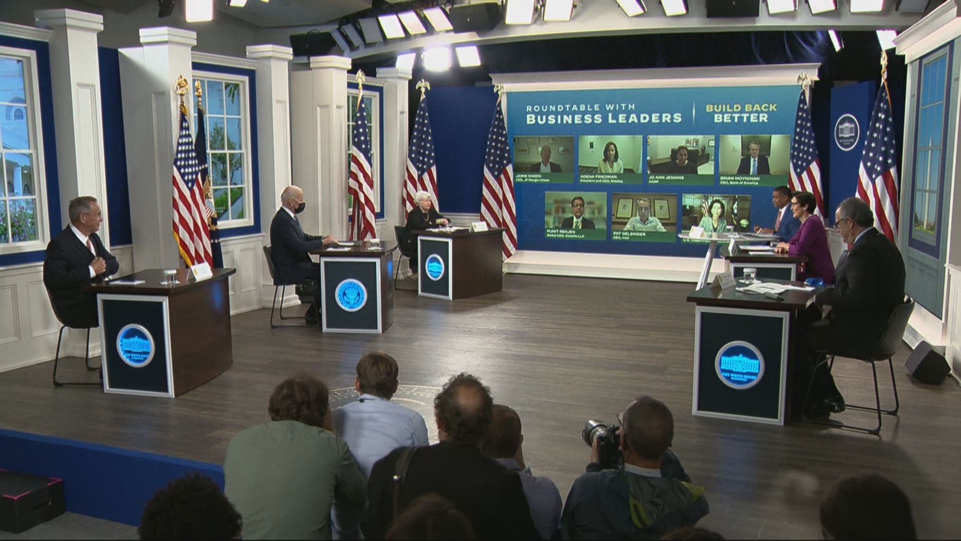 拜登召集美國商界高層開會　討論美國債務違約風險