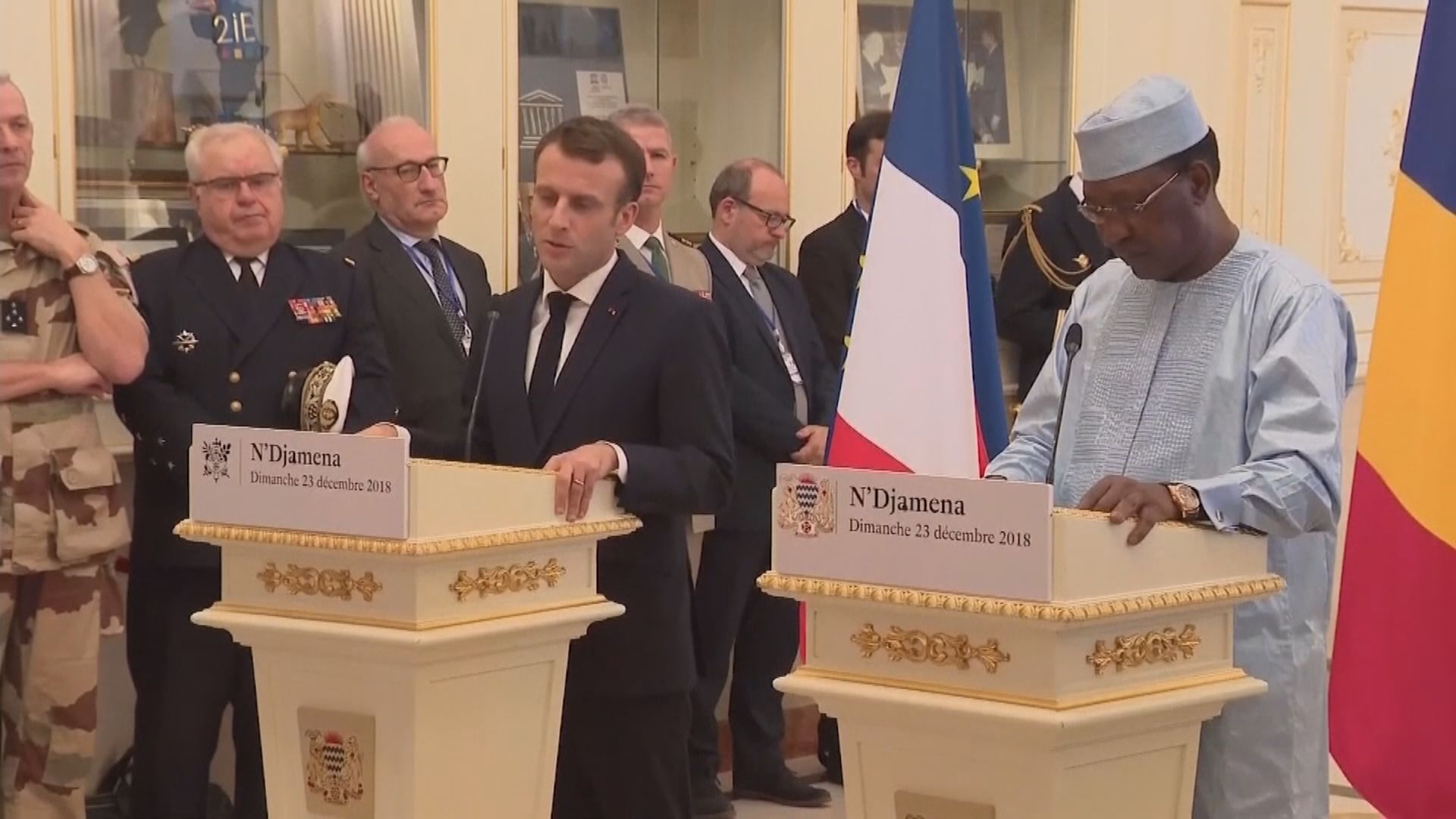 馬克龍對美國由敘利亞撤軍深表遺憾